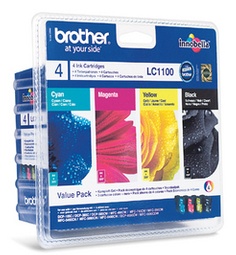 Original Brother LC1100 Ink Cartridge Value Multipack